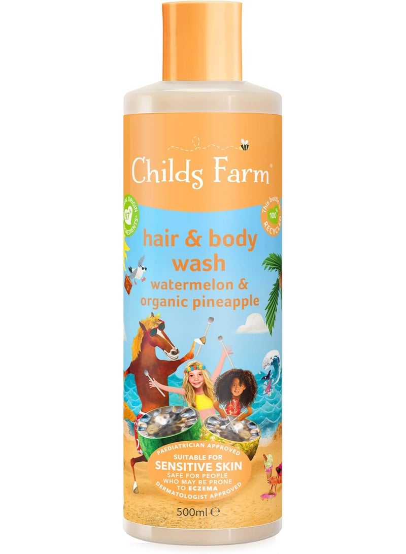 Childs Farm Hair & Body Wash Watermalon & Organic Pineapple 500 ML
